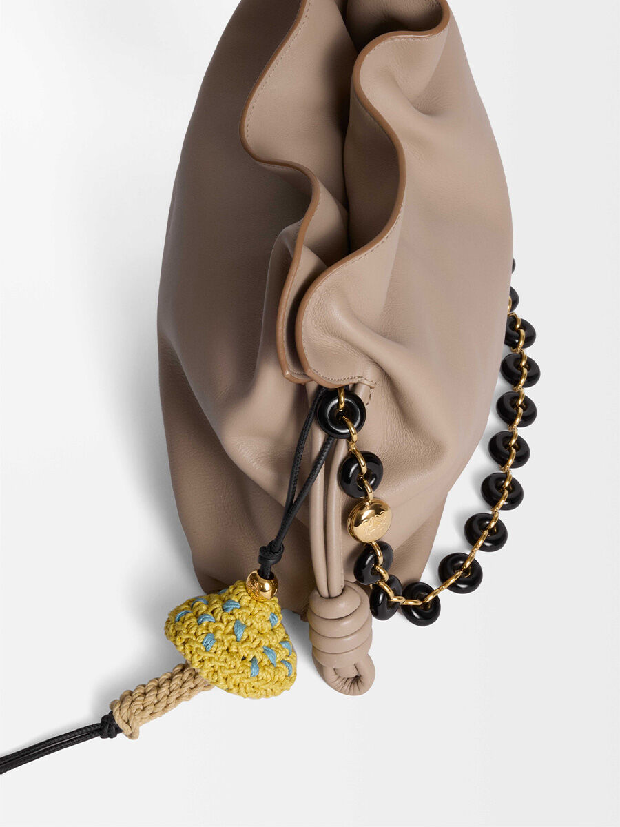 LOEWE オレンジペンダント ネックレス org.jpg
